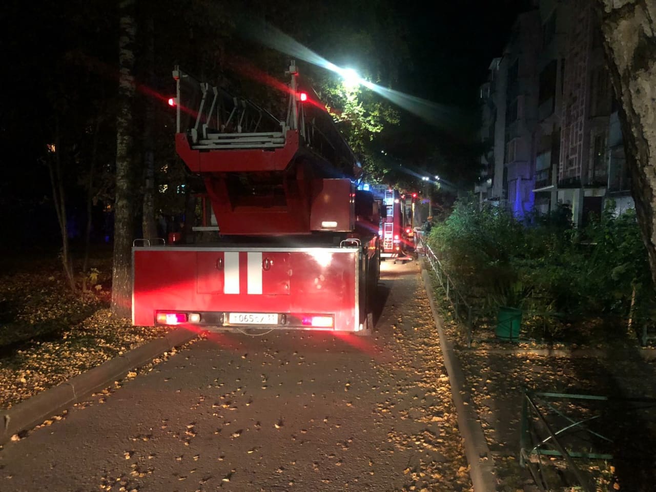 Во Владимире на улице Лакина произошёл пожар | 07.10.2020 | Владимир -  БезФормата