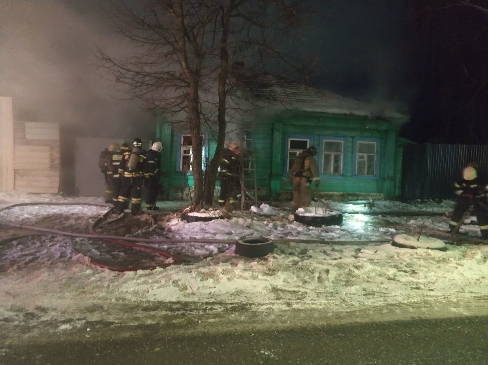 В Коврове неосторожное курение в доме могло стать причиной гибели мужчины  при пожаре