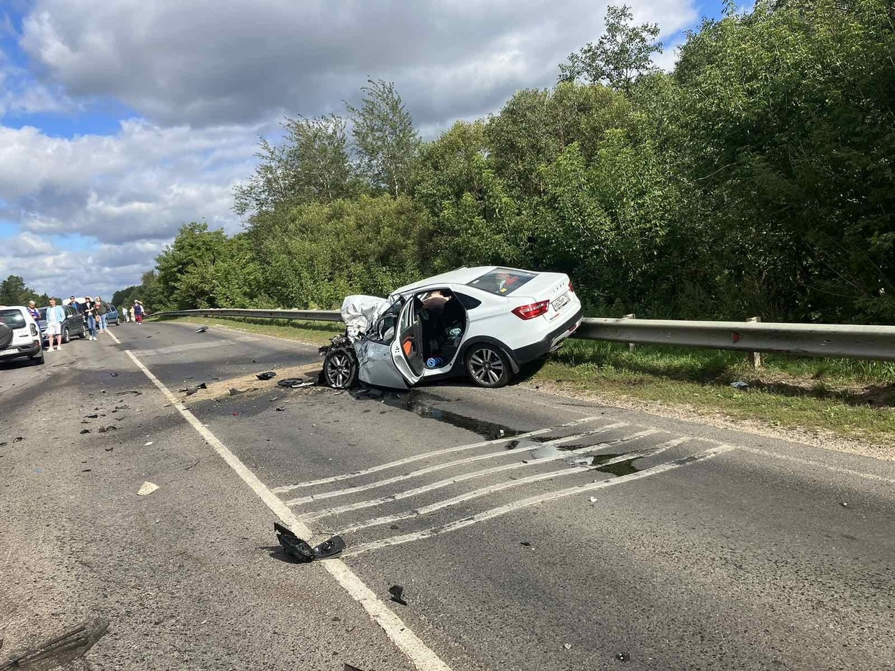 Во Владимирской области в ДТП с 3 автомобилями попал рейсовый автобус  Собинка - Лакинск