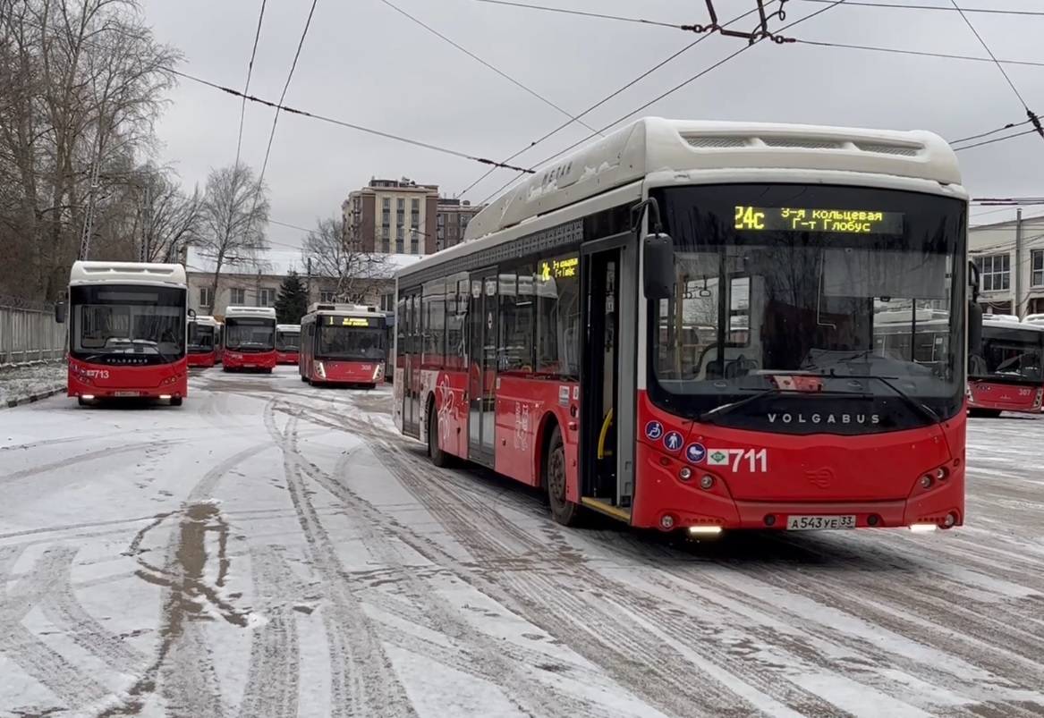 В 2024 году для Владимира закупят ещё 20 автобусов | 07.12.2023 | Владимир  - БезФормата