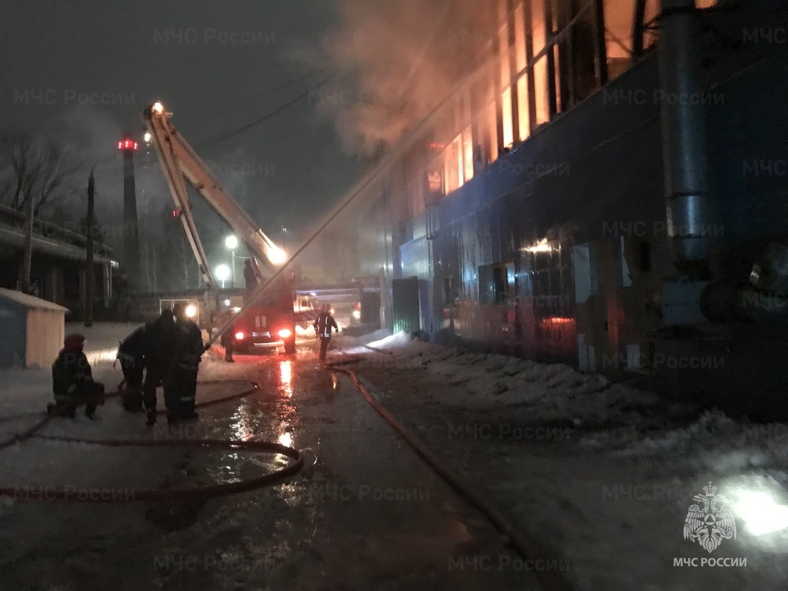 В Коврове из-за пожара на производстве эвакуировали 57 человек | 15.02.2023  | Владимир - БезФормата