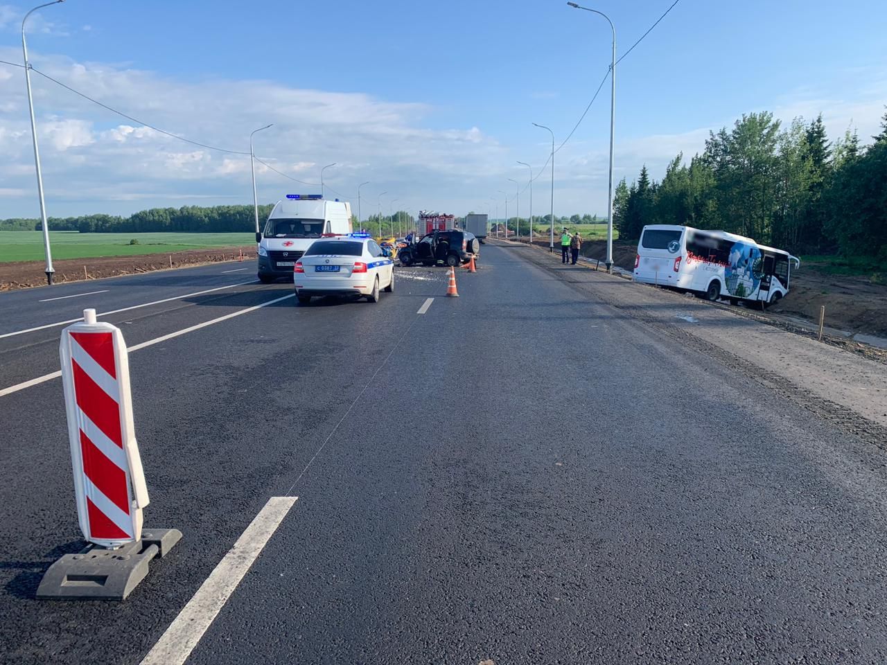 На суздальской дороге водитель автобуса врезался в Ниву