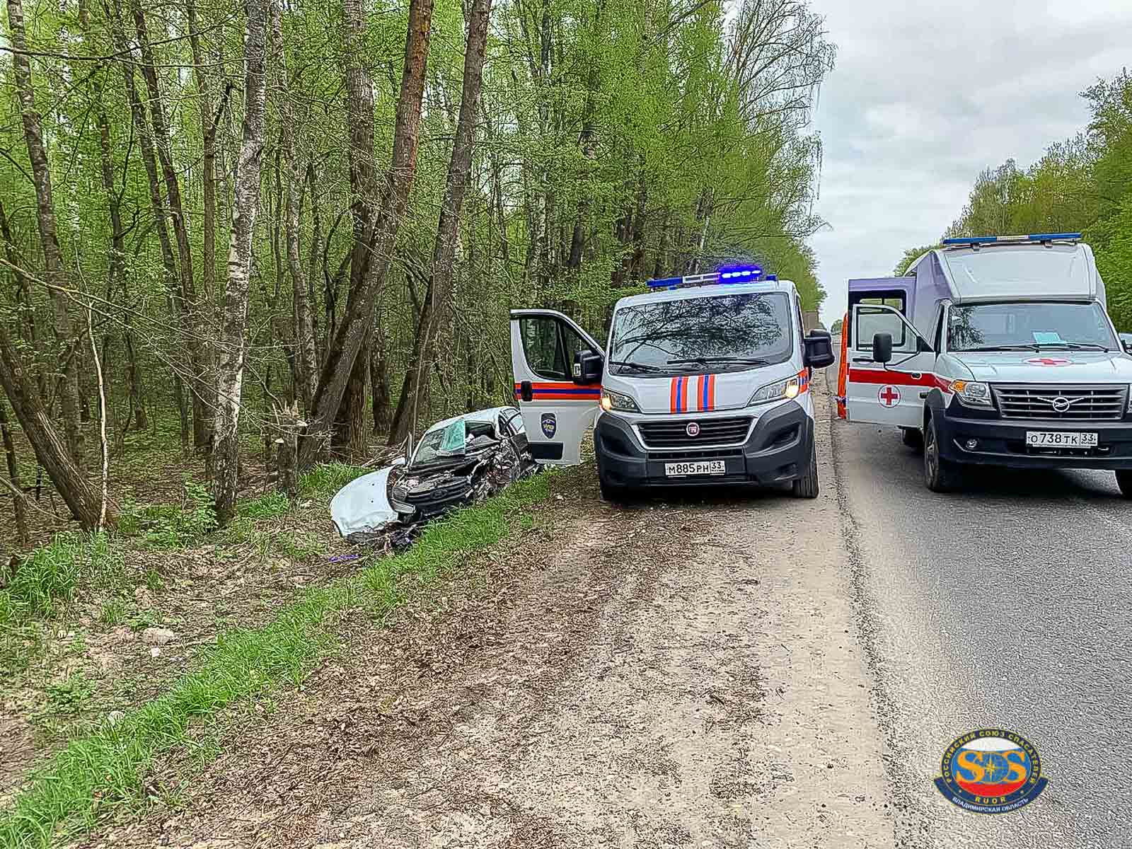 Смертельное ДТП на трассе М-7 произошло сегодня утром у поворота на деревню  Мокеево | 02.05.2024 | Владимир - БезФормата